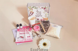 Zestaw do świec Kwiatowy Vibe