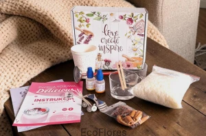 Zestaw do świec- Korzenna Pomarańcza & Belgijska Czekolada