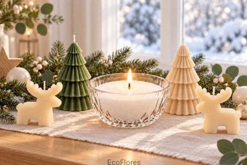 Magiczne Święta - Zestaw DIY do świec - EDYCJA LIMITOWANA!