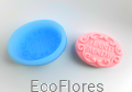 Forma, foremka silikonowa do mydła HAND MADE 2 drugie Ecoflores