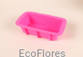 Forma, foremka silikonowa prostokąt 14 x 7 cm drugie Ecoflores