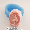 Forma, foremka silikonowa Tańcząca Baletnica 1 Ecoflores