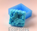 Forma, foremka silikonowa Motyl w kwiatach 2 Ecoflores