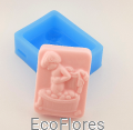 Forma,foremka silikonowa Chłopiec 1 Ecoflores