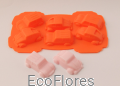 Forma, foremka silikonowa Auta 1 Ecoflores