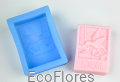 Forma, foremka silikonowa do mydła Koliber sweet drugie Ecoflores