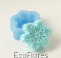  Forma, foremka silikonowa Śnieżynka 2 pierwsze Ecoflores