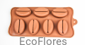 Forma, foremka silikonowa do mydła Ziarno kawy 1 Ecoflores