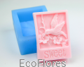 Forma, foremka silikonowa do mydła Koliber sweet 1 Ecoflores