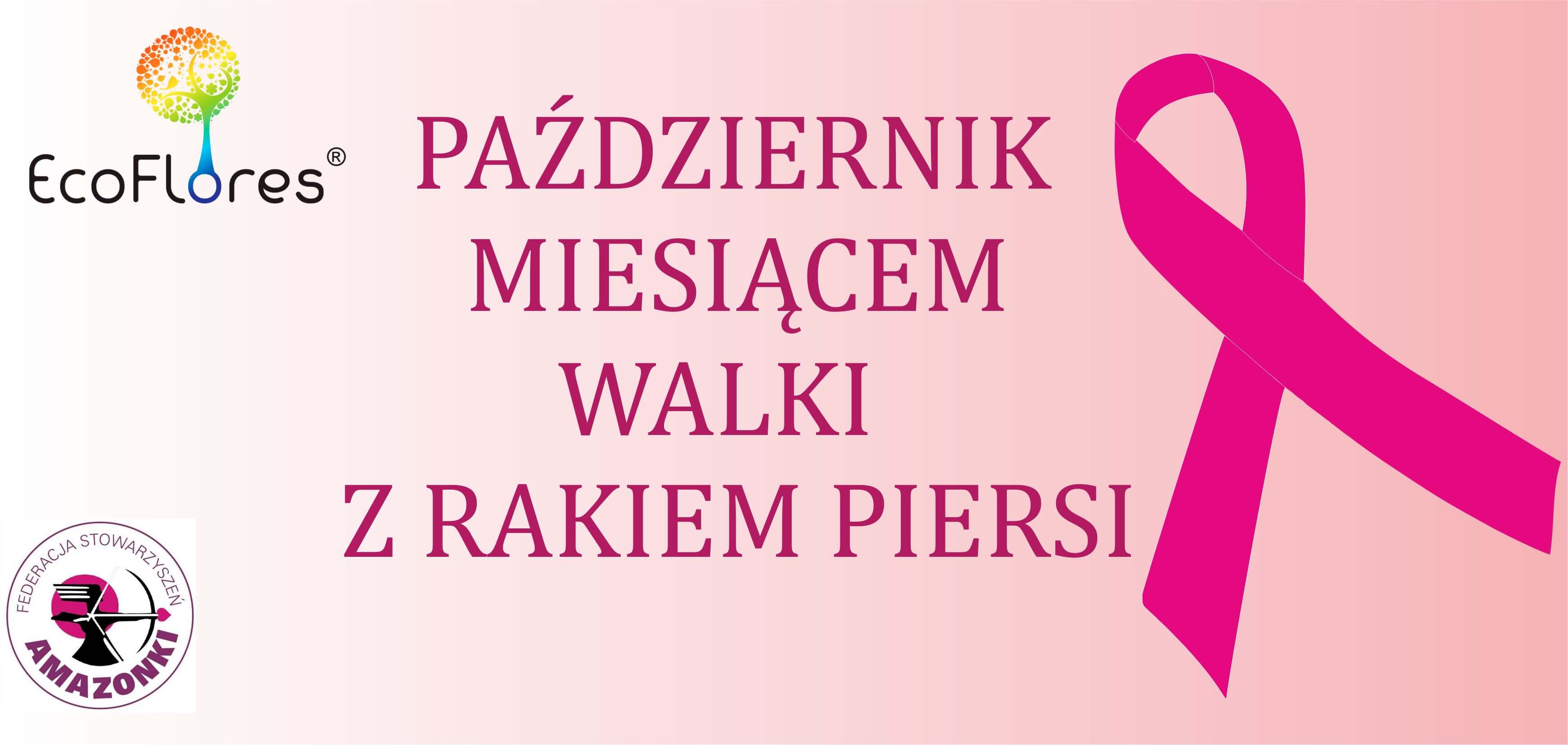 Październik miesiącem walki z rakiem piersi